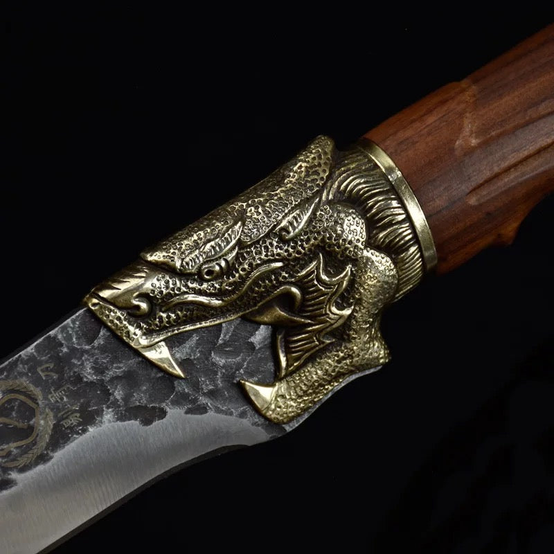 Legendary Carbon Steel Dragon Knife