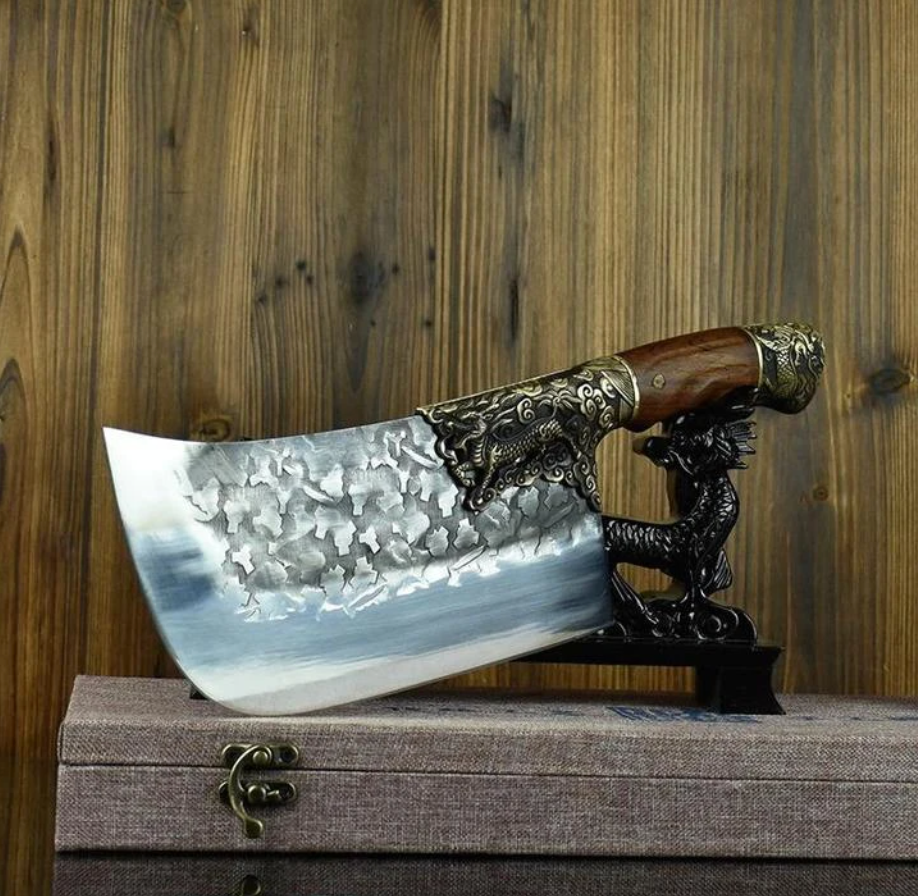 Legendary Stainless Steel Dragon Cleaver