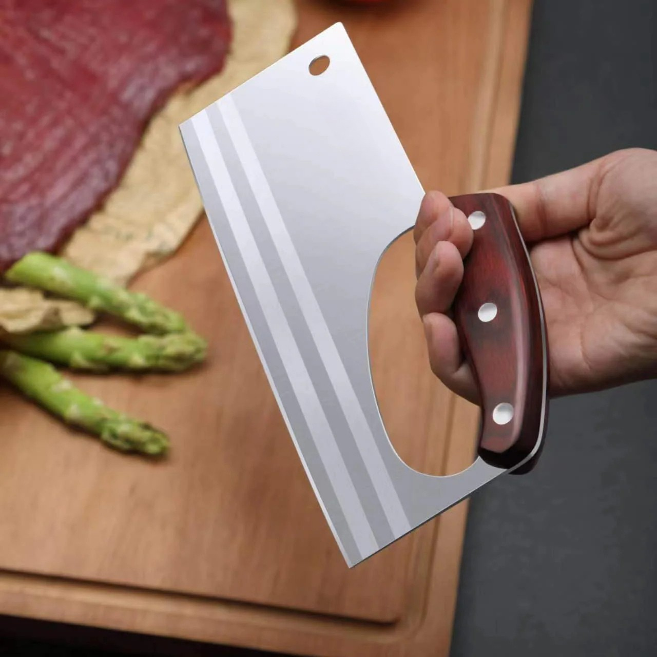 Slicer-Style Easy Handle Chef Knife